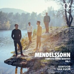 Die Streichquartette Vol. 1 - Quartette Opp. 12, 13 & 44 Nr. 1, 1 Audio-CD