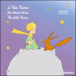 Der Kleine Prinz 2022 - Wand-Kalender - Broschüren-Kalender - 30x30 - 30x60 geöffnet - Kinder-Kalender - Illustrationen