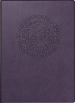 Taschenkalender Modell Technik S Ornament, 2021, Trend aubergine