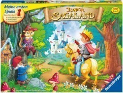 Ravensburger 21372 - Junior Sagaland - Kinderspiel, Junior Edition des Spieleklassikers für 2-4 Spieler ab 3 Jahren