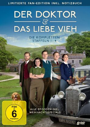 Der Doktor und das liebe Vieh - Die kompletten Staffeln 1-4, 8 DVD (Limited Edition)