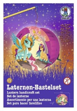 URSUS Laternen-Bastelset "Easy Line - Baby Pegasus & Einhorn"
