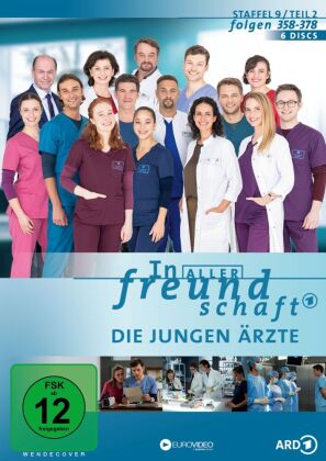 In aller Freundschaft - Die jungen Ärzte, Staffel 9, Teil 2 (Folgen 358-378), 6 DVD