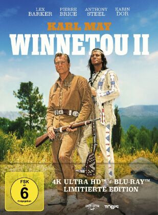 Winnetou II, 1 4K UHD-Blu-ray + 1 Blu-ray (Limitiertes 4K UHD Mediabook)