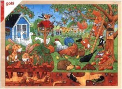 Unser Garten über und unter der Erde (Kinderpuzzle)