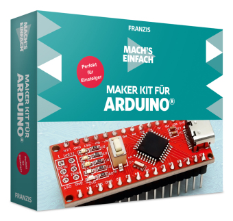 FRANZIS 671936 - Mach`s einfach - Maker Kit für Arduino Perfekt für Einsteiger