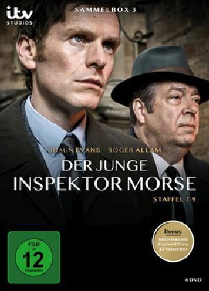 Der junge Inspektor Morse. Sammelbox.3, 6 DVD