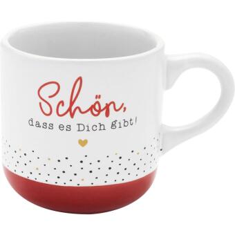 Espressotasse Motiv "Schön", 10 cl