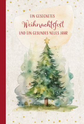 Ein gesegnetes Weihnachtsfest und ein gesundes neues Jahr