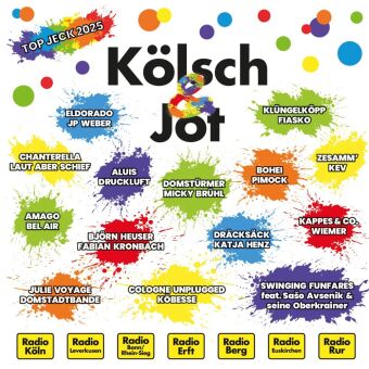 Kölsch & Jot - Top Jeck 2025, 2 Audio-CD