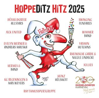 Hoppeditz Hitz 2025, 2 Audio-CD