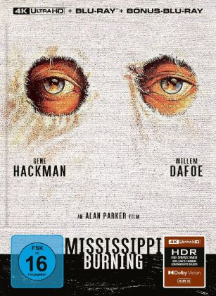 Mississippi Burning - Die Wurzel des Hasses, 1 4K UHD-Blu-ray + 2 Blu-ray (3-Disc Limited Collector's Edition im Mediabook)