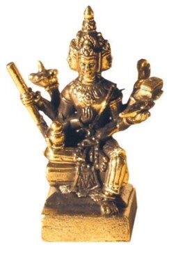 Statuette Brahma sitzend