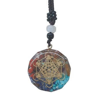 Halskette Orgone "Metatron"