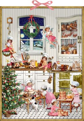 Zettelkalender - Nostalgische Weihnachtsbäckerei