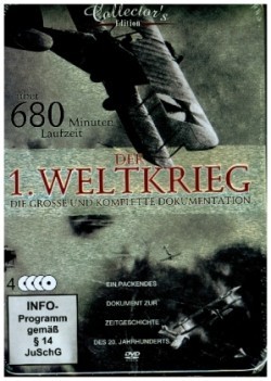 Der 1. Weltkrieg - Die komplette Geschichte, 4 DVD (Metallbox)