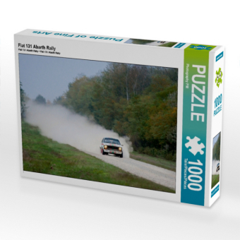 CALVENDO Puzzle Fiat 131 Abarth Rally | 1000 Teile Lege-Größe 64x48cm Foto-Puzzle für glückliche Stunden