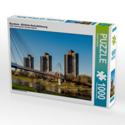 Mannheim - Nördliche Neckarbebauung (Puzzle)