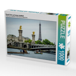 Durch Paris auf einem Holzfloß (Puzzle)