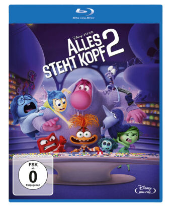 Alles steht Kopf 2, 1 Blu-ray