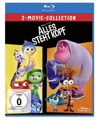 Alles steht Kopf 1+2, 2 Blu-ray