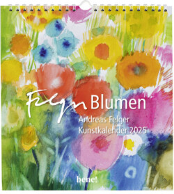 Wandkalender 2025: Blumen