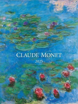 Alpha Edition - Claude Monet 2025 Bildkalender, 42x56cm, Kunstkalender mit hochwertigen Kunstabbildungen für jeden Monat, vom Künstler Claude Monet, internationales Kalendarium