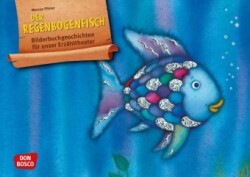 Der Regenbogenfisch, m. schillernden Schuppen. Kamishibai Bildkartenset