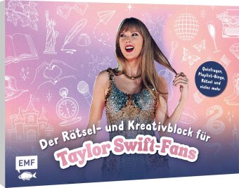 Der inoffizielle Rätsel- und Kreativblock für Taylor Swift-Fans