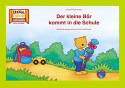 Der kleine Bär kommt in die Schule / Kamishibai Bildkarten