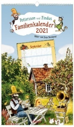 Pettersson und Findus Familienkalender 2021