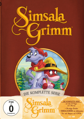 SimsalaGrimm - Die komplette Serie - Special Edition, 3 Blu-ray + 8 DVDs