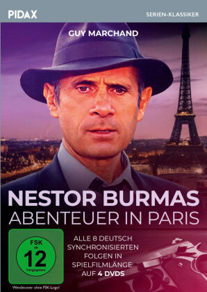 Nestor Burmas Abenteuer in Paris, 4 DVD