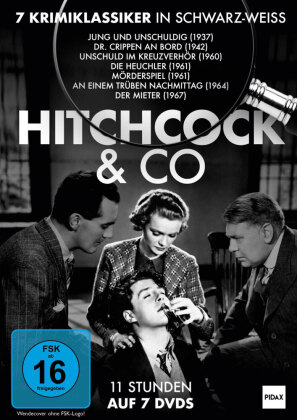 Hitchcock & Co. - 7 Filmklassiker, 7 DVD