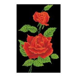 DIAMOND DOTZ - Diamond Painting Rote Rosen