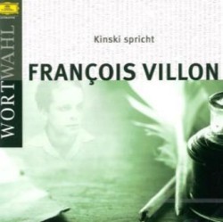 Kinski spricht Francois Villon, 1 Audio-CD
