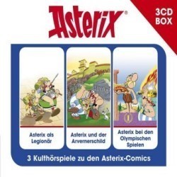 Asterix - Hörspielbox. Vol.4, 3 Audio-CDs. Vol.4, 3 Audio-CD