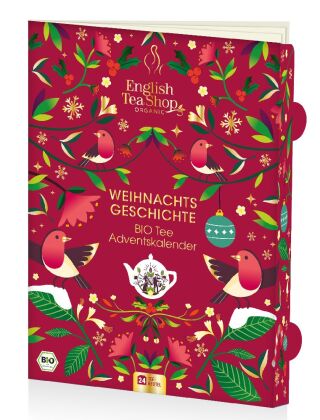 ETS - Tee Adventskalender Teebuch "Weihnachtsgeschichte", BIO, 24 Teebeutel