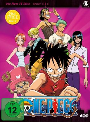 One Piece - TV-Serie. Box.5, 7 DVDs