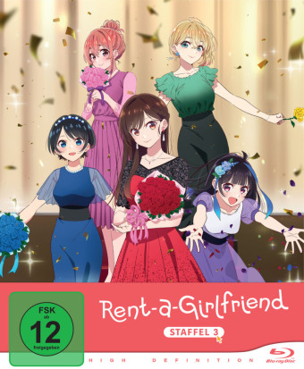 Rent-a-Girlfriend mit Sammelschuber. Staffel.3.1, 1 Blu-ray