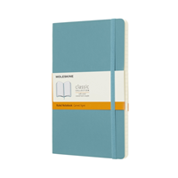 Moleskine Reef Blue Notebook Large Ruled Soft