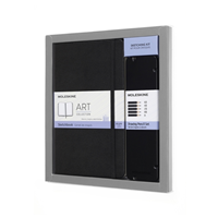 Moleskine Art Collection Sketching Kit - Large Book And Drawing Pencils