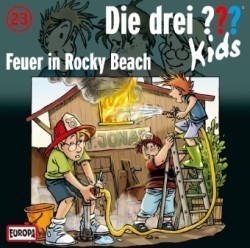 Die drei ???-Kids - Feuer in Rocky Beach, 1 Audio-CD