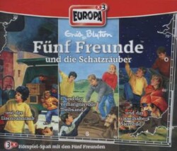 Fünf Freunde - und die Schatzräuber. Box.22, 3 Audio-CDs