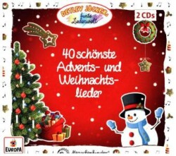 Detlev Jöckers 40 schönste Advents- und Weihnachtslieder, 2 Audio-CDs