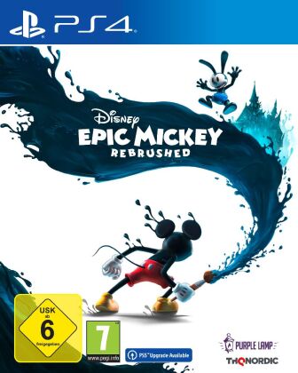 Disney Epic Mickey: Rebrushed, 1 PS4-Blu-ray Disc