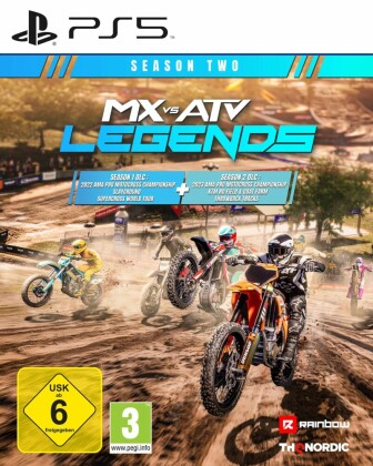 MX vs ATV Legends Season Two, 2 PS5-Blu-ray Disc