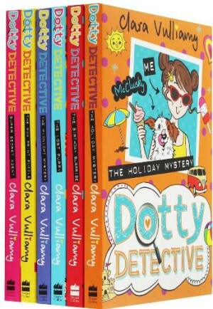 Dotty Detective Collection Clara Vulliamy 6 Books Set