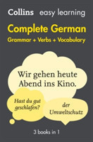 Easy Learning German Complete Grammar, Verbs and Vocabulary (3 books in 1) Trusted Support for Learning