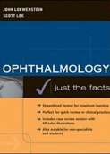 Ophthalmology: Just the Facts